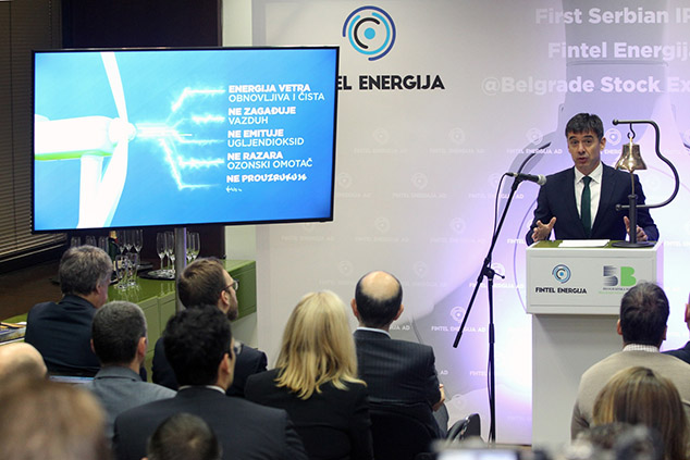 Počinje trgovanje akcijama Fintel energije na Beogradskoj berzi